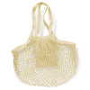 Cotton Mesh Foldaway Tote Bag