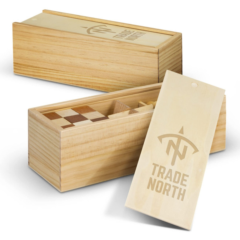 Wooden Brain Teaser Set