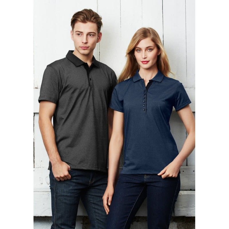 Mens Shadow Short Sleeve Polo