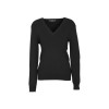 Womens V-Neck Knit Pullover