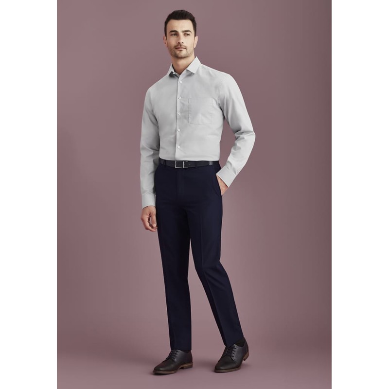 Siena Mens Slim Fit Flat Front Pant Stout