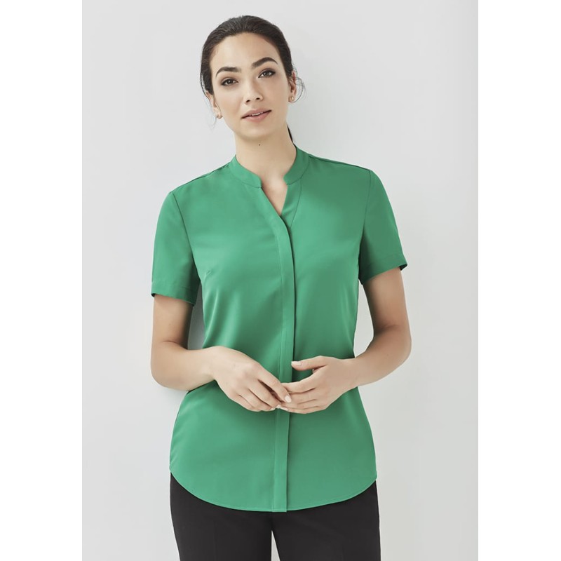 Womens Juliette Short Sleeve Blouse