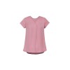 Womens Kayla V-Neck Pleat Blouse