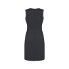 Womens Comfort Wool Stretch Sleeveless V-Neck Dress