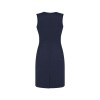 Womens Comfort Wool Stretch Sleeveless V-Neck Dress