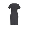 Womens Comfort Wool Stretch Short Sleeve Shift Dress