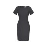 Womens Comfort Wool Stretch Short Sleeve Shift Dress