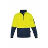 Unisex Hi Vis 1/2 Zip Pullover