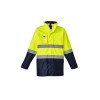 Mens Hi Vis Basic 4 In 1 Waterproof Jacket