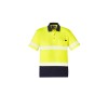 Unisex Hi Vis Segmented Tape Short Sleeve Polo