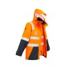 Mens Hi Vis 4 In 1 Waterproof Jacket