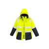 Mens Hi Vis 4 In 1 Waterproof Jacket