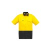 Mens Rugged Cooling Hi Vis Short Sleeve Shirt