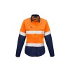 Womens Rugged Cooling HI Vis Taped Long Sleeve Shirt