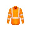 Mens Hi Vis X Back Taped Long Sleeve Shirt