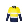 Mens Rugged Cooling HI Vis Taped Long Sleeve Shirt