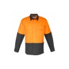 Mens Rugged Cooling Hi Vis Long Sleeve Shirt