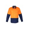 Mens Rugged Cooling Hi Vis Long Sleeve Shirt