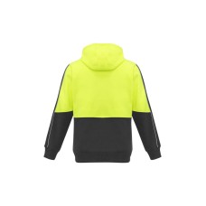 Unisex Hi Vis Full Zip Hoodie