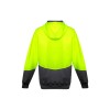 Unisex Hi Vis Textured Jacquard Full Zip Hoodie