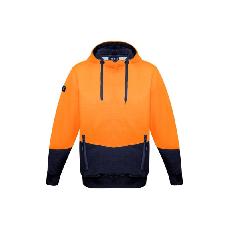 Unisex Hi Vis Textured Jacquard Hoodie