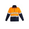 Unisex Hi Vis Polar Fleece Pullover - Hoop Taped