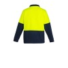 Unisex Hi Vis 1/2 Zip Polar Fleece Pullover