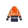 Mens Orange Flame Arc Rated Antistatic Waterproof Jacket