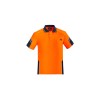 Mens Hi Vis Reinforced Squad Short Sleeve Polo