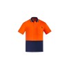 Mens Hi Vis Cotton Short Sleeve Polo