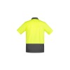 Mens Hi Vis Comfort Back Short Sleeve Polo