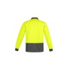 Mens Hi Vis Comfort Back Long Sleeve Polo