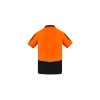 Mens Hi Vis Flux Short Sleeve Polo