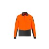 Mens Hi Vis Flux Long Sleeve Polo