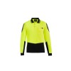 Mens Hi Vis Flux Long Sleeve Polo