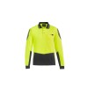 Mens Hi Vis Flux Long Sleeve Polo