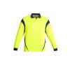 Mens Hi Vis Aztec Long Sleeve Polo