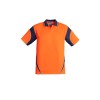 Mens Hi Vis Aztec Short Sleeve Polo