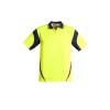 Mens Hi Vis Aztec Short Sleeve Polo