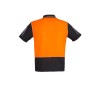 Mens Hi Vis Zone Short Sleeve Polo