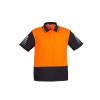 Mens Hi Vis Zone Short Sleeve Polo