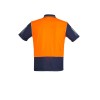 Mens Hi Vis Zone Short Sleeve Polo