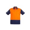 Mens Hi Vis Zone Short Sleeve Polo