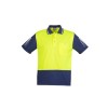 Mens Hi Vis Zone Short Sleeve Polo