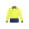 Unisex Hi Vis Basic Long Sleeve Polo